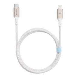 Cable Proove Dense Metal TipoC Lightning 27W (2m) Blanco
