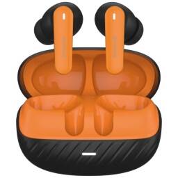 Auriculares inalámbricos Bluetooth Proove Blitz II TWS con ANC Híbrido Black Orange