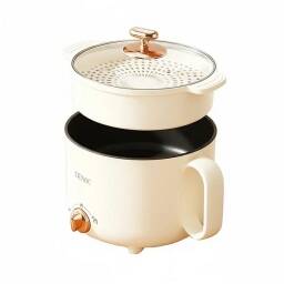 Mini Cocina Arrocera El�ctrica Multifunci�n 600w 1,8L+1,5L DENX DX3904