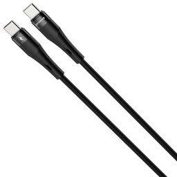 CABLE PROOVE Light Silicone Tipo-C Tipo-C 60W 1m NEGRO