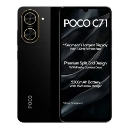 XIAOMI POCO C71 64GB 3RAM - BLACK