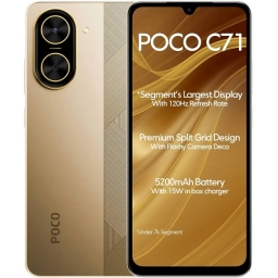 XIAOMI POCO C71 64GB 3RAM - GOLD