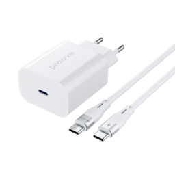 Cargador PROOVE Rapid 30W (PD) con Cable TipoC-TipoC