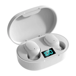 AURICULAR Manos Libres Bluetooth E6s TWS Blanco