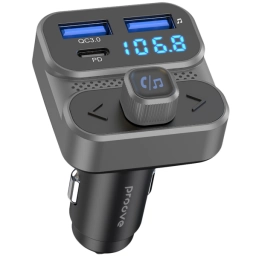 PROOVE FM Launcher Luxor SE 2USB+PD 36W con FM Bluetooth