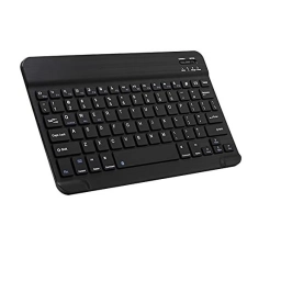 Teclado Bluetooth Ultra Delgado Porttil P/tablet Androi iOs Negro