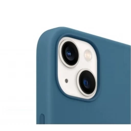 Protector de Silicona semi rígido Azul iPhone 13