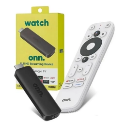 Onn TV Box HD Streaming  Google TV Full HD - Black
