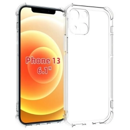 Protector de Silicona Transparente iPhone 13