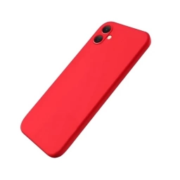 Protector de Silicona semi rígido rojo Samsung A06