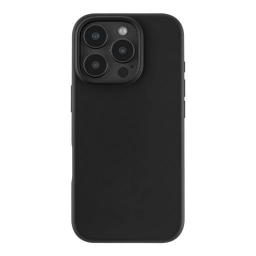 Protector de Silicona semi rígido Negro iPhone 16 Pro