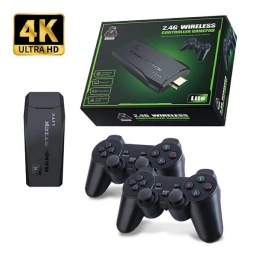 Mini Consola Retro Game Stick Lite 4K Ultra HD con 20000 juegos