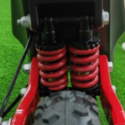 Amortiguador de horquilla trasera Monopatin Dual Sport