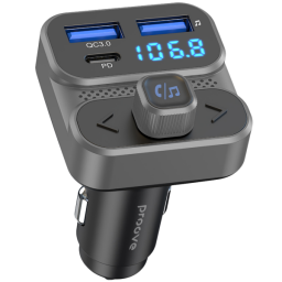 PROOVE FM Launcher Luxor SE 2USB+PD 36W con FM Bluetooth