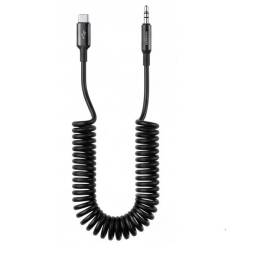 Adaptador Cable AUX Proove Steel Spring TipoC a 3.5