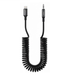 Cable AUX Proove Steel Spring Lightning to 3.5 