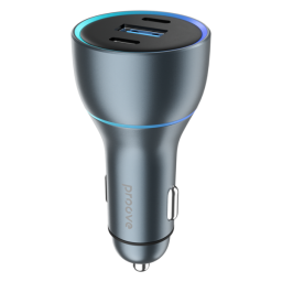 Cargador para Auto Proove Super Charge 130W TipoC(PD3.0) x2 + USB(QC3.0)