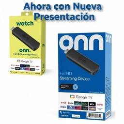 Onn TV Box HD Streaming  Google TV Full HD - Black